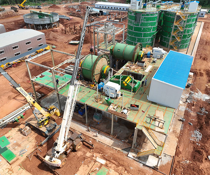 選礦廠基建 設備安裝工藝調試